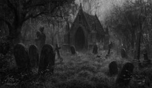 Graveyard scene